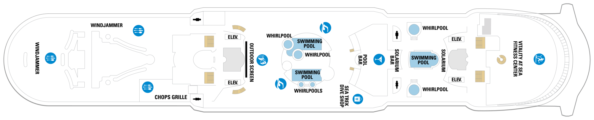 Deck 11 plan